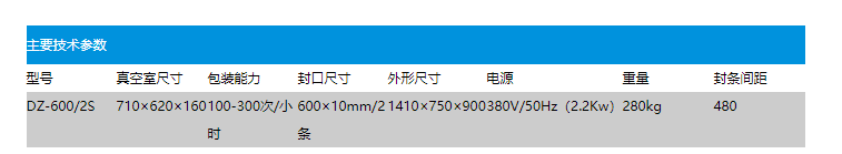 DZ600.2s自動(dòng)真空包裝機(jī)(圖2)